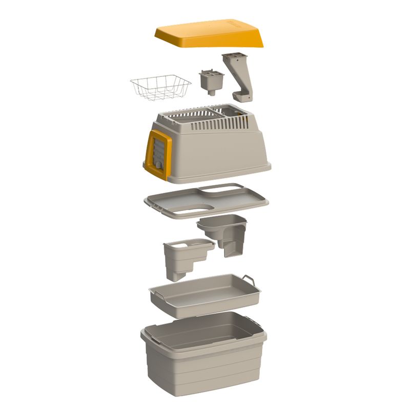 Kerbl Pet Bunny Base Rabbit Hutch 58 x 38.5 x 55 cm (L x W x H)