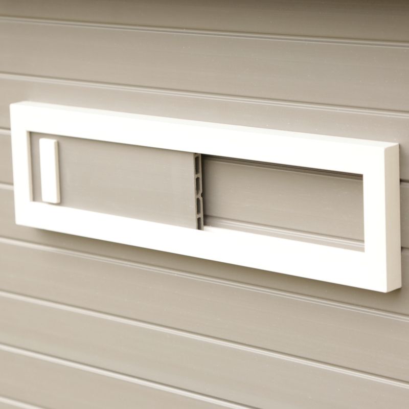 Kerbl Hobbyfarming ECO Plastic Coop Barney for Chickens 137 x 73 x 83cm (L x W x H)