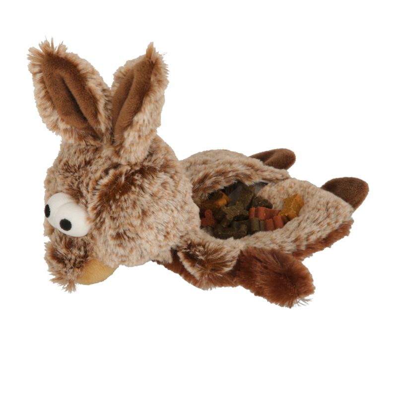 Kerbl Pet Snack Dummy Rabbit Made of Plush approx. 25 x 15cm (L x W)
