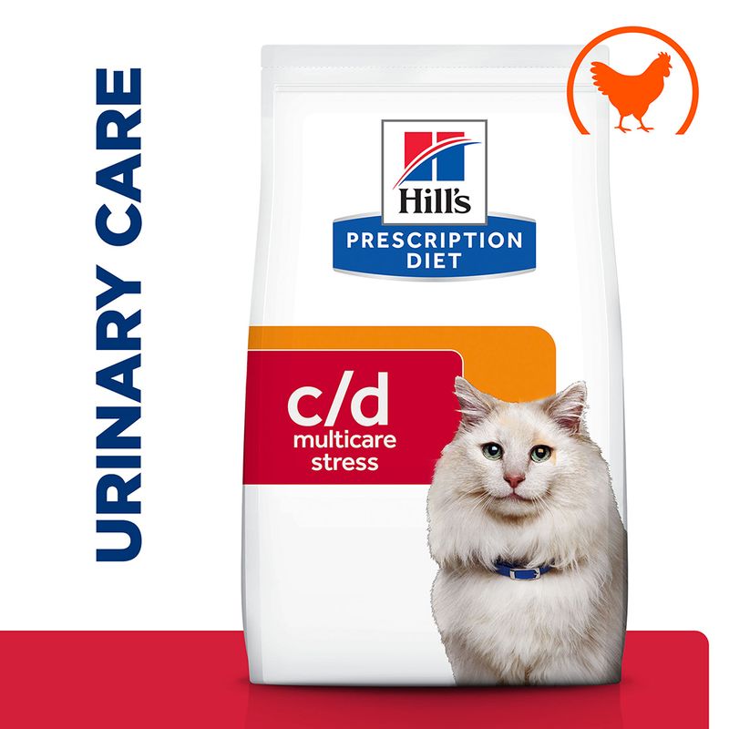 Hill's Prescription Diet Feline c/d Stress Urinary Care - Chicken 1.5kg