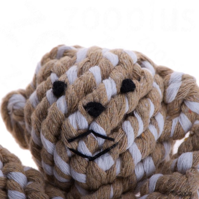 Dog Toy Cotton Rope Animal Monkey approx 18cm