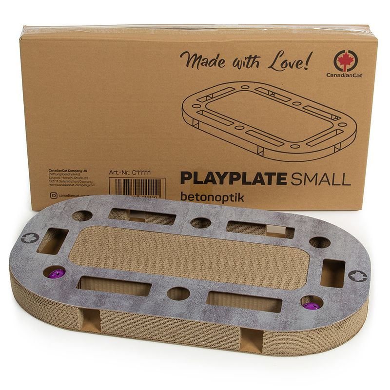 CanadianCat Company Cat Playground PlayPlate L 65 x W 35 x H 5.8 cm