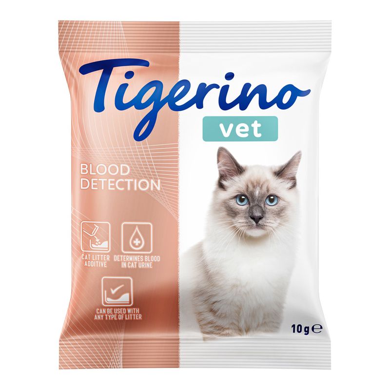 Tigerino Vet Cat Litter Additive - Blood Detection 4 x 10g