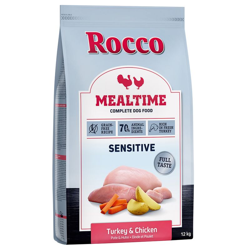 Rocco Mealtime Sensitive - Turkey & Chicken 12kg