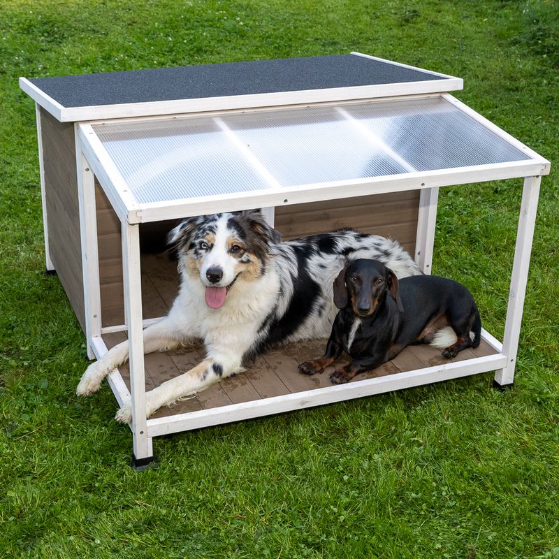 Doug Dog Kennel Size S: 85.7 x 96.5 x 58.3cm (L x D x H)