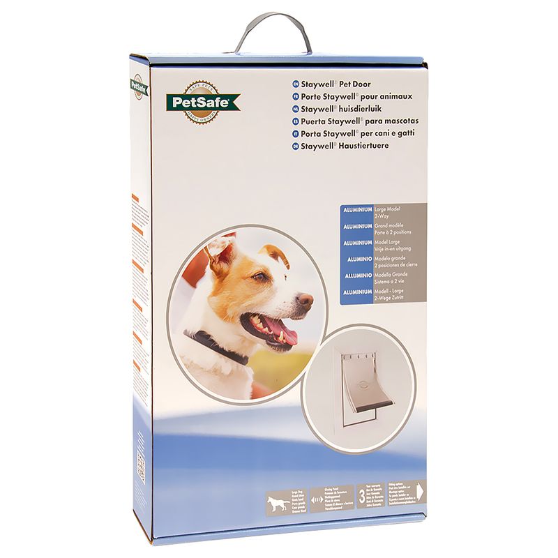PetSafe® Staywell® Aluminium Pet Door White