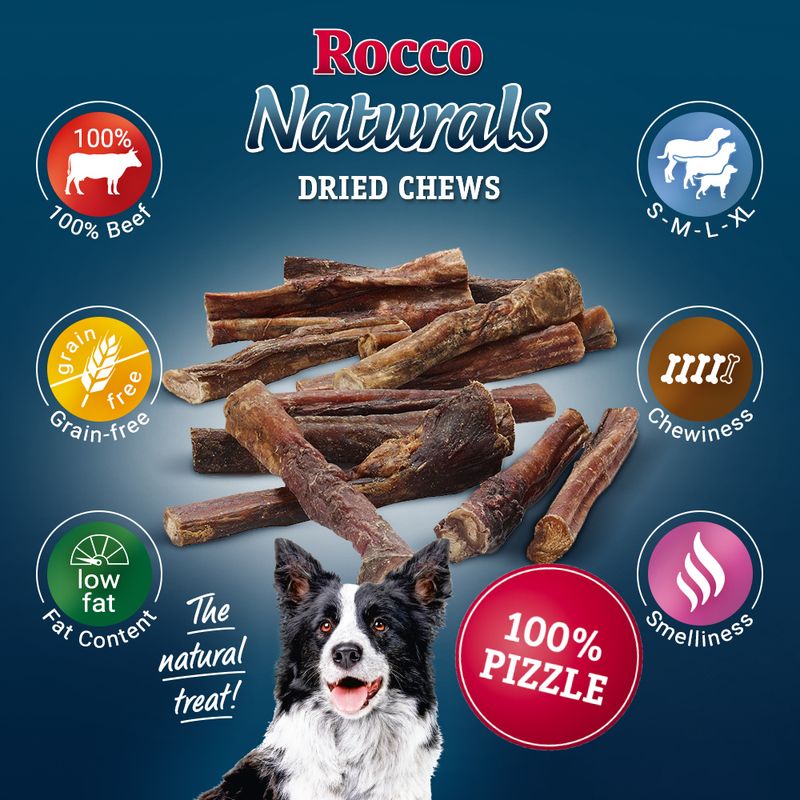 Rocco Dried Pizzle - 12cm 5 Chews