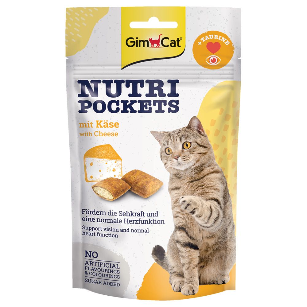 GimCat Cheese Nutri Pockets 60g