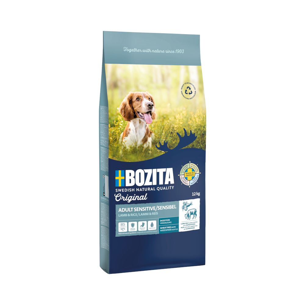 Bozita Original Sensitive Digestion Lamb & Rice - Wheat-Free 3kg