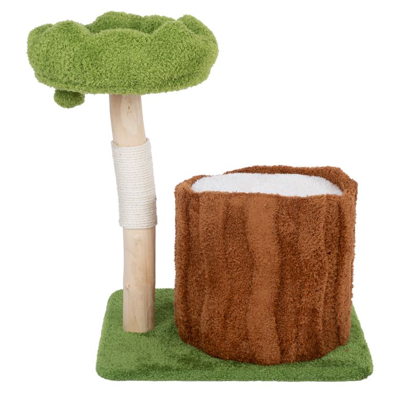 TIAKI Nature Maple Scratching Tree Green/Brown