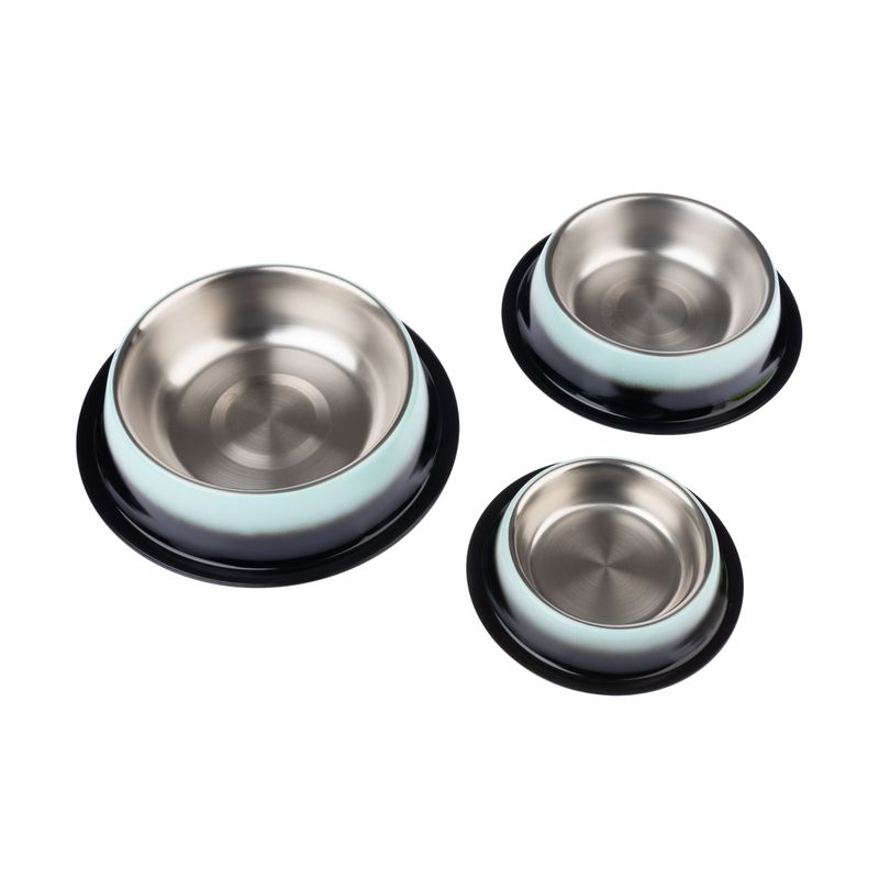 TIAKI Anti-Slip Bowl - Green Shades 250 ml, diameter 15.7 cm