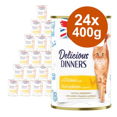 Butcher's Delicious Dinners Saver Pack 24 x 400g Mixed Pack (3 Varieties)