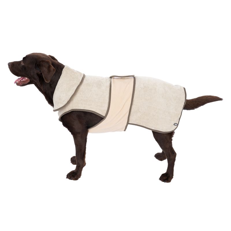 TIAKI Snuggle Dog Bathrobe approx. 50cm (Back Length)