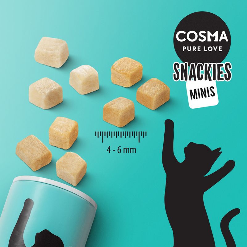Cosma Snackies Minis Saver Pack Chicken (5 x 26g)