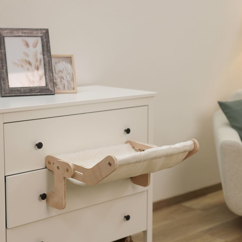 Kerbl Pet Cat Hammock Nap White