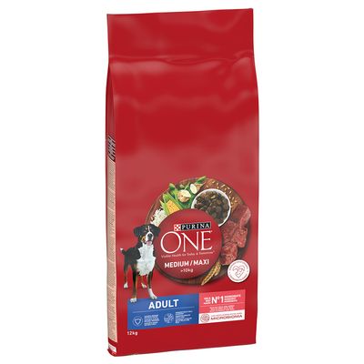PURINA ONE Medium/Maxi Adult Beef & Rice 2.5kg