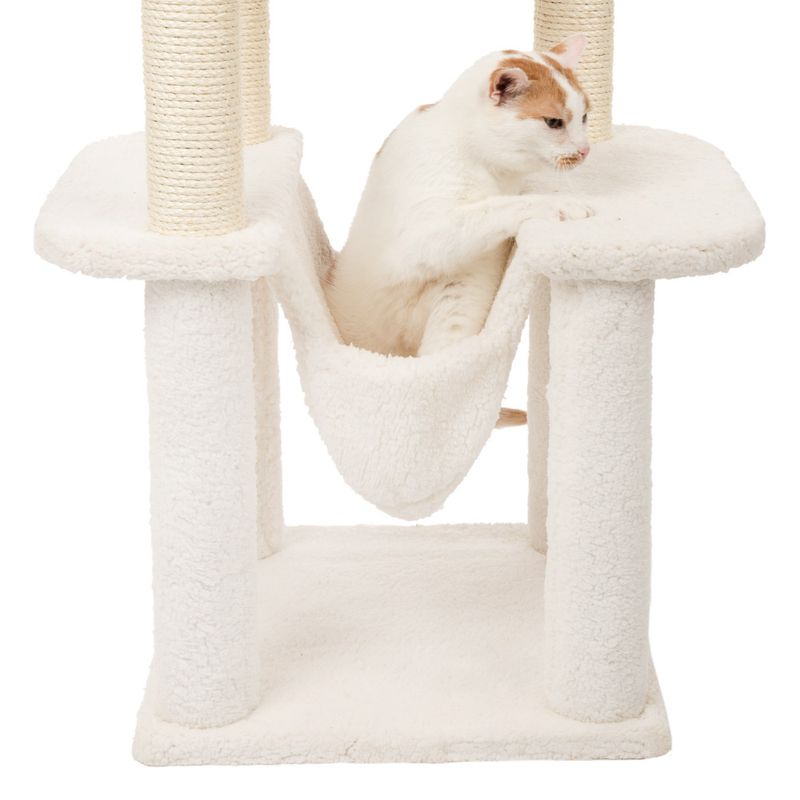 La Digue II Cat Tree Wool White