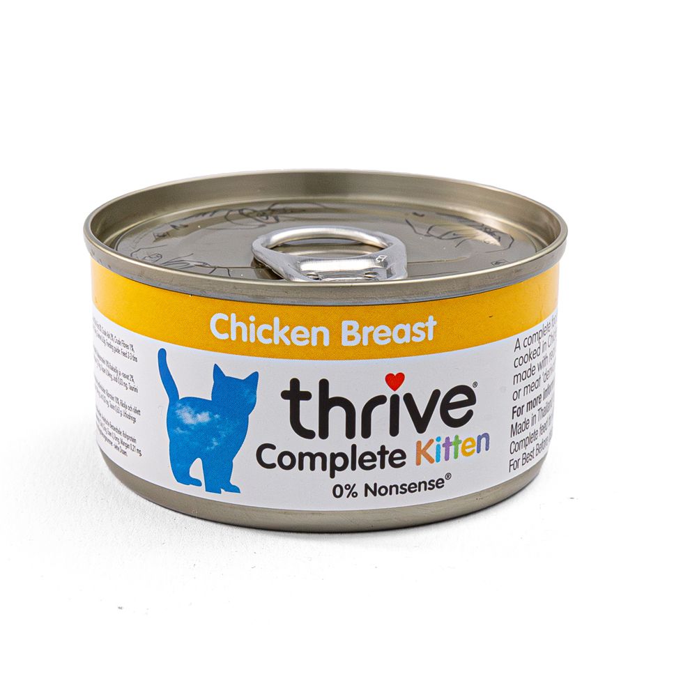 thrive Complete Kitten 12 x 75g Chicken Breast