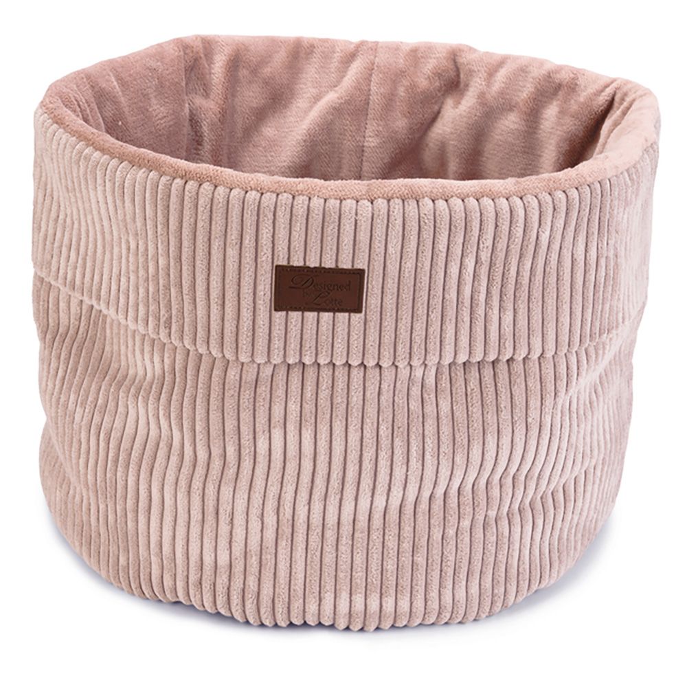 Designed by Lotte Ribbed Cat Basket Light Grey