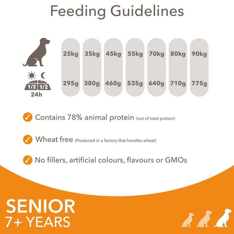 IAMS Advanced Nutrition Senior Large Dog 7+ with Chicken 12kg