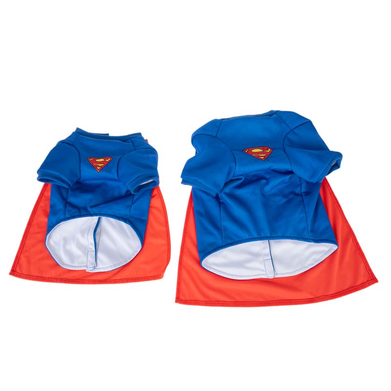 Warner Bros™ DC Superman Dog Costume Size S/M: 35cm Back Length