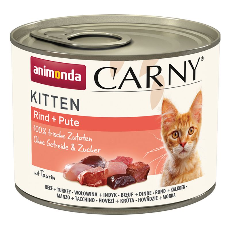 animonda Carny Kitten Mixed Pack 12 x 200g Mixed Pack (4 Varieties)