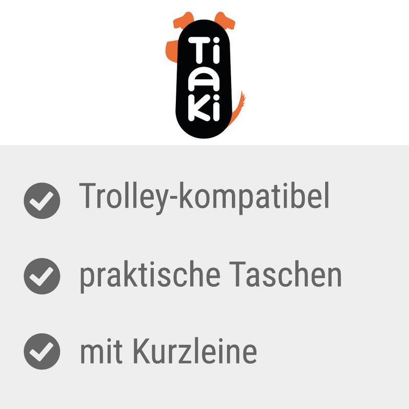 TIAKI Premium Carrying Bag Camello L 44.5 x W 28 x H 25.5 cm