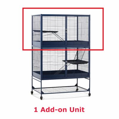 Savic Royal Suite 100 - Navy Blue Main Cage: 99.8 x 63.2 x 99cm (L x W x H)