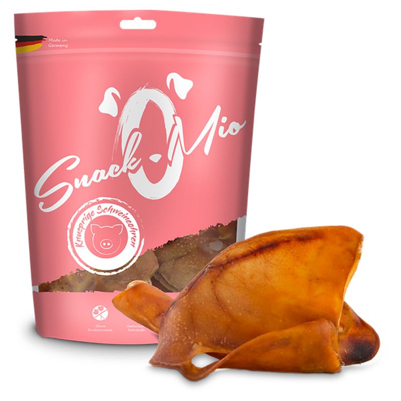 SnackOMio Crunchy Pork Ears 10 Snacks