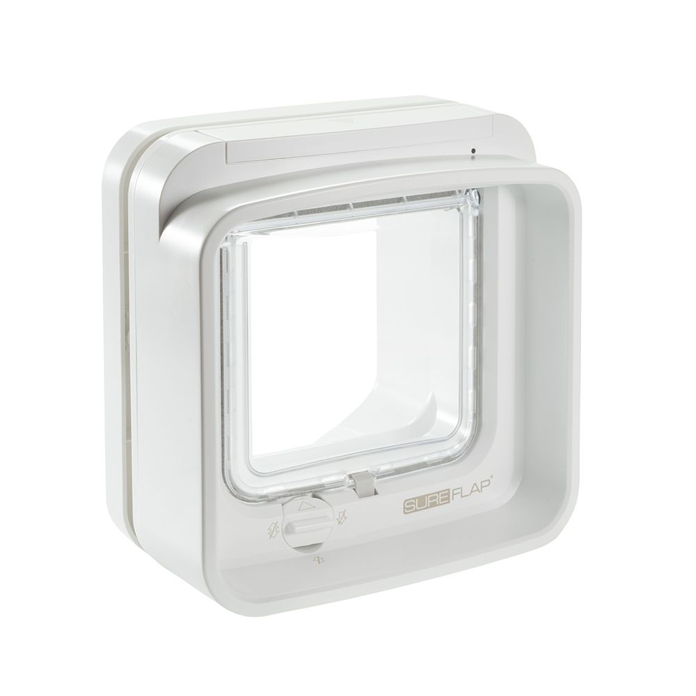 SureFlap DualScan Microchip Cat Flap White Cat Flap