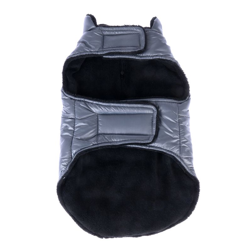 zooplus Basics Dog Coat with Reflective Zip approx. Back Length 30cm