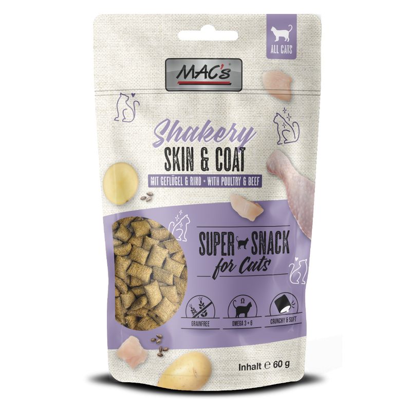 MAC's Cat Shakery Snack Chicken & Cheese (60g)