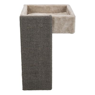 Trixie Cat Bed for Shelves with Scratching Board 33 x 37 x 48 cm (L x W x H)