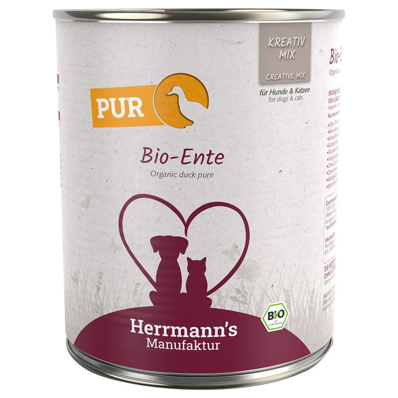 Herrmann's Pure Meat / Organic Pure Meat 6 x 800g Organic Turkey