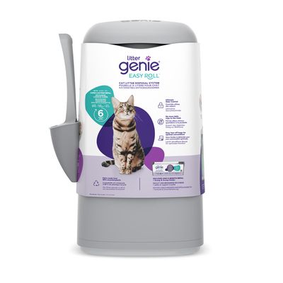 LitterLocker® Genie Cat Litter Disposal Bin - Grey Accessories: Refill