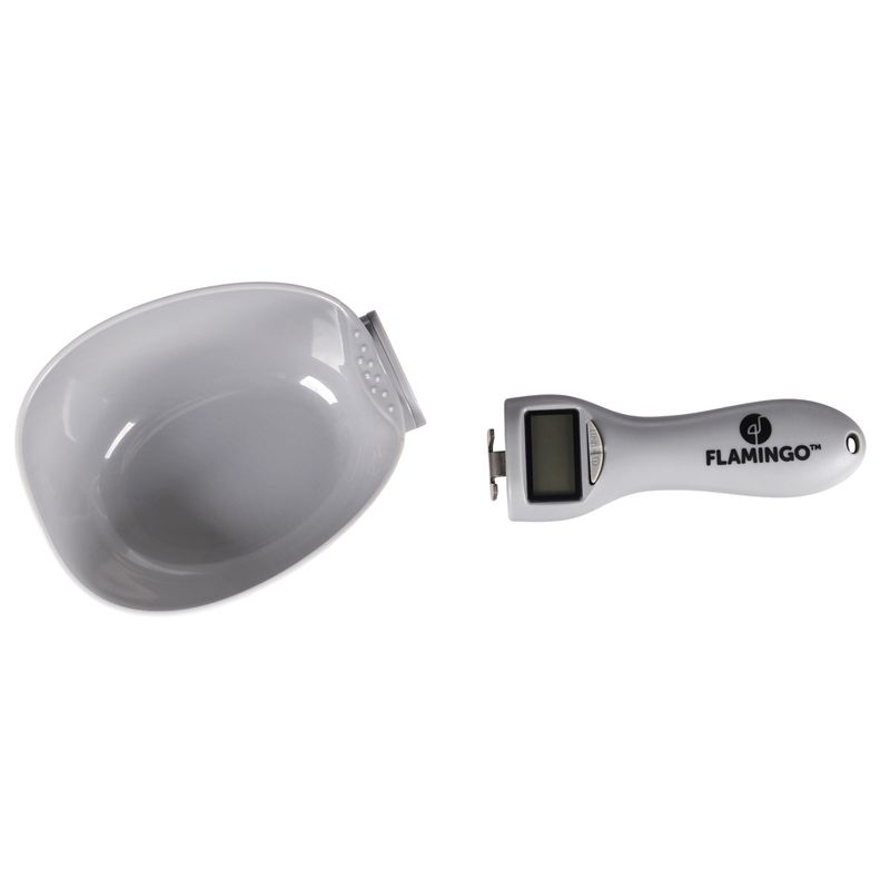 Flamingo Food Scoop with Digital Scales Skalo 300ml