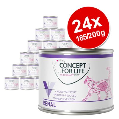 Concept for Life Veterinary Diet Saver Pack 24 x 185g/200g Hypoallergenic Salmon (24 x 185g)