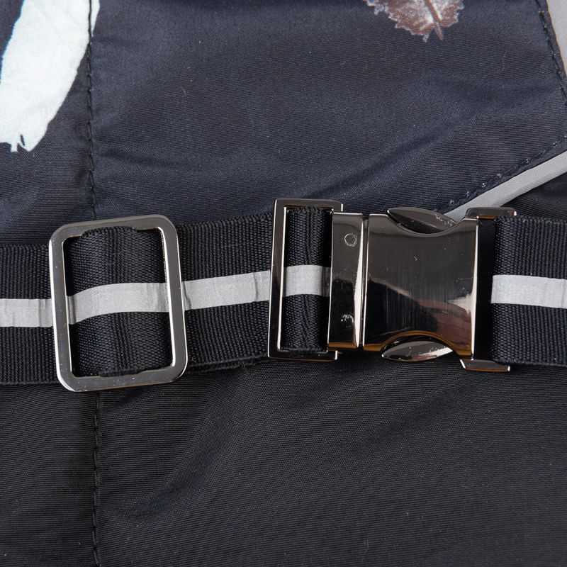 Nomad Tales Bloom Dog Coat - Midnight approx. 50cm Back Length