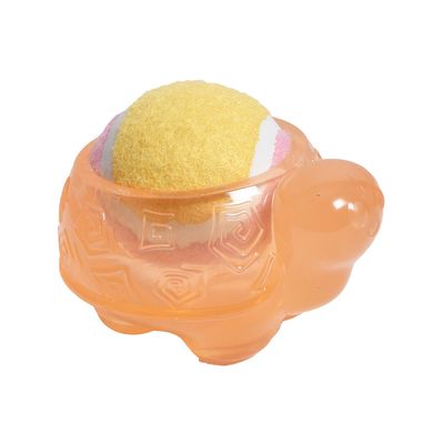 Bobby Dog Toy Carapace Orange: 8.6 x 10.6 x 6.6cm (L x W x H)
