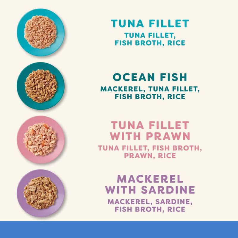 Applaws Cat Food 70g - Tuna / Fish Mixed Pack: Fish Collection 12 x 70g
