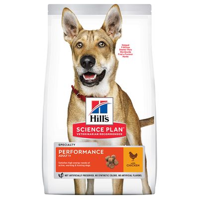 Hill's Science Plan Adult 1-6 Performance Medium with Chicken 14kg