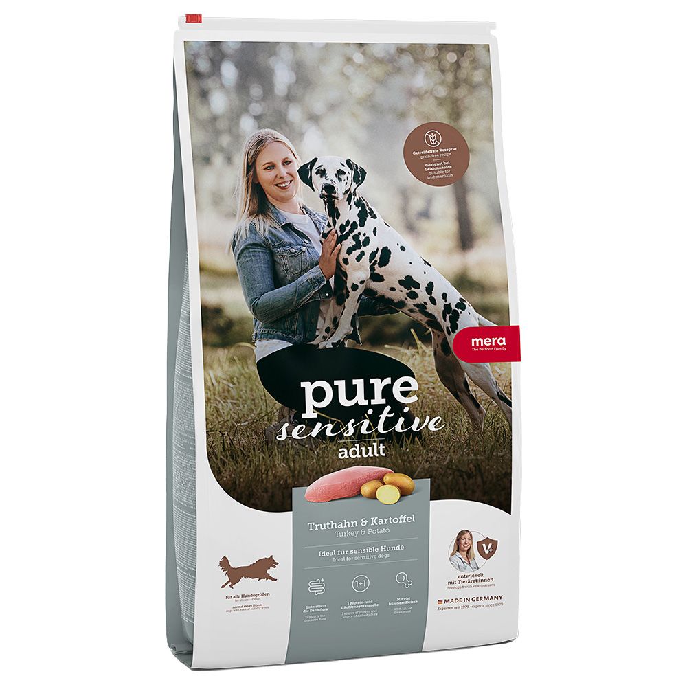 mera Pure Sensitive Adult Turkey & Potato 12.5kg