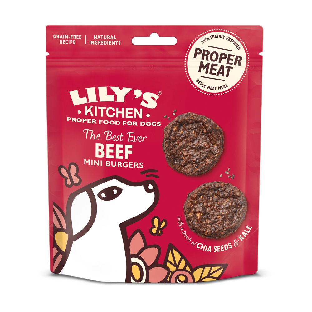 Lily's Kitchen The Best Ever Beef Mini Burgers 70g