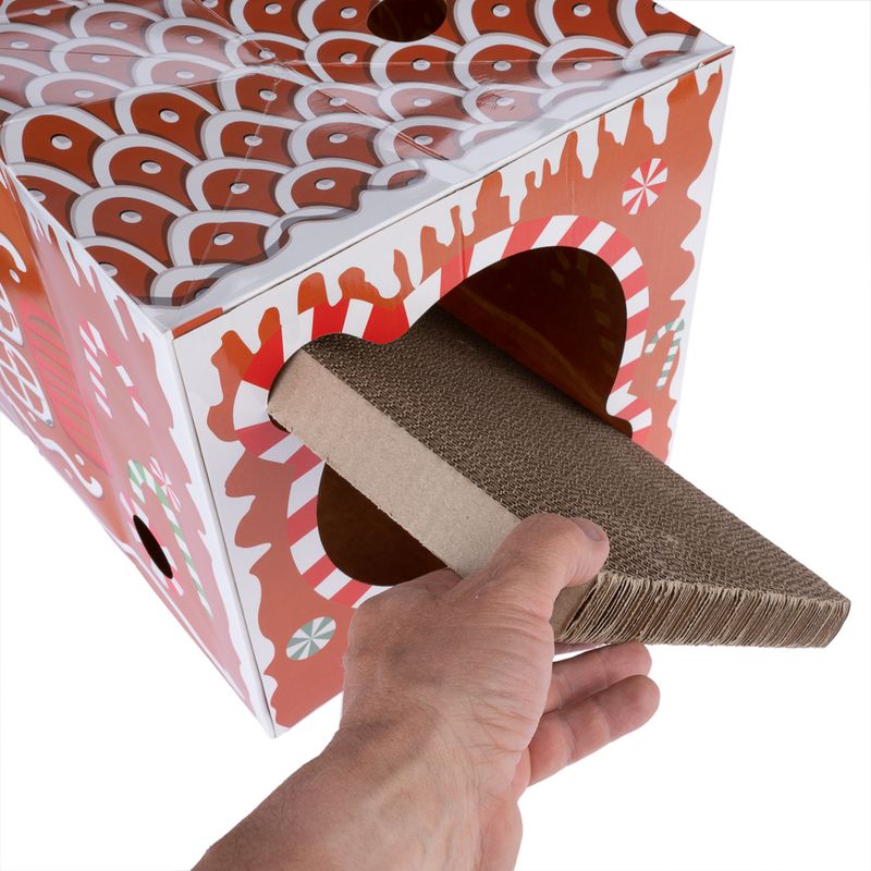 TIAKI Gingerbread Cat Scratching Tunnel 1 Tunnel