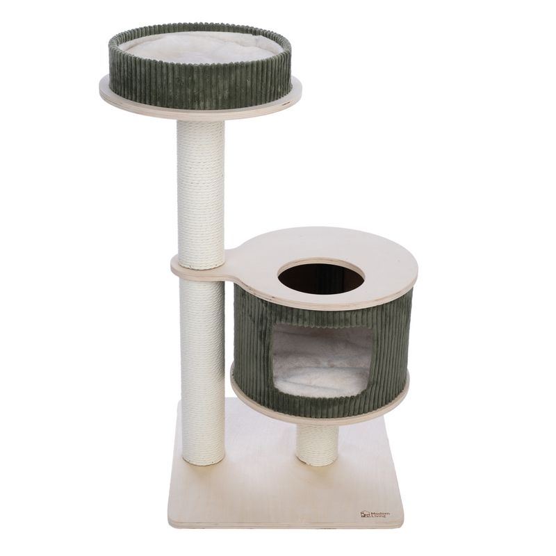 Modern Living Helsinki Scratching Tree S Army Green/Cream