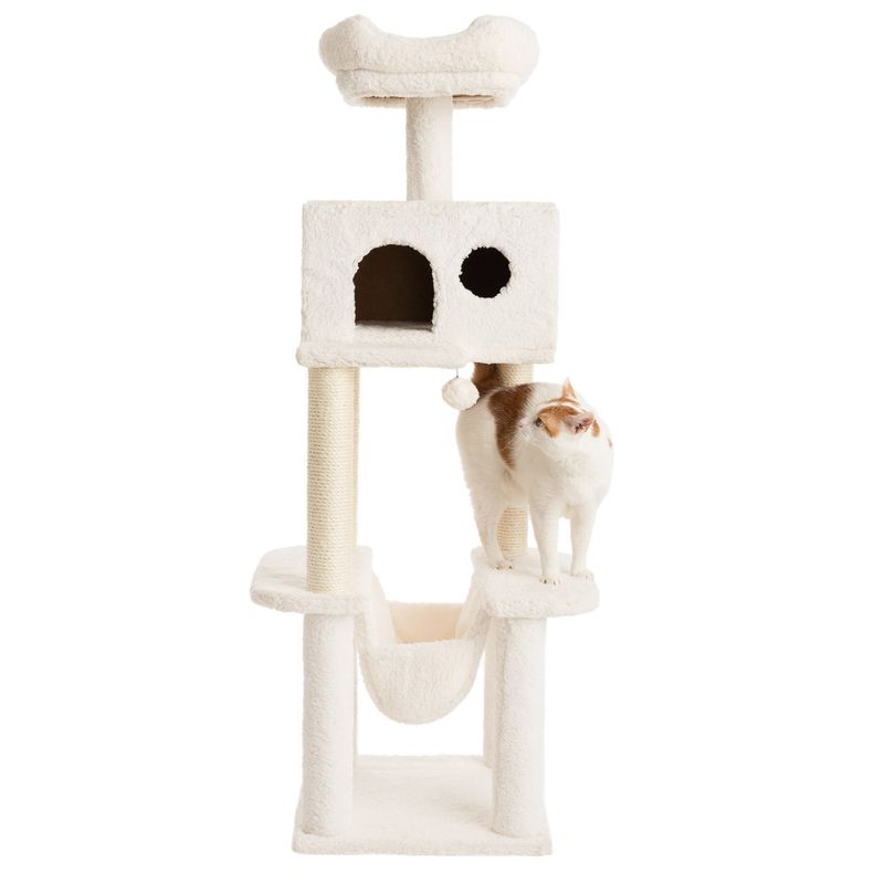 La Digue II Cat Tree Wool White