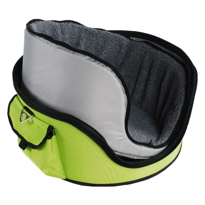 Sandy Hard Case Carrier Bag Green: 46 x 44 x 35cm (L x W x H)