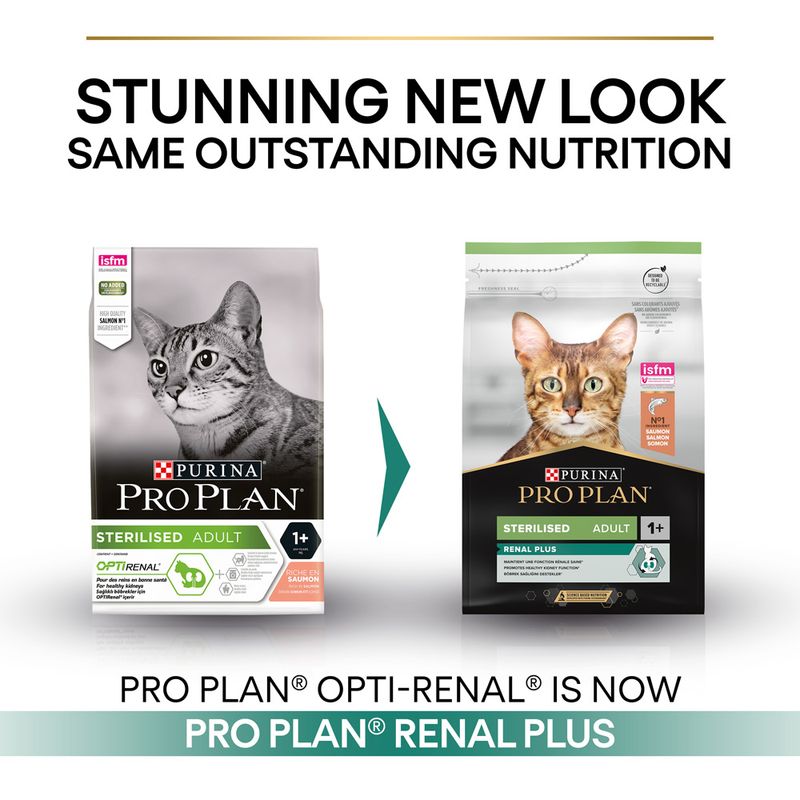PURINA PRO PLAN Sterilised Adult Renal Plus - Salmon 3kg