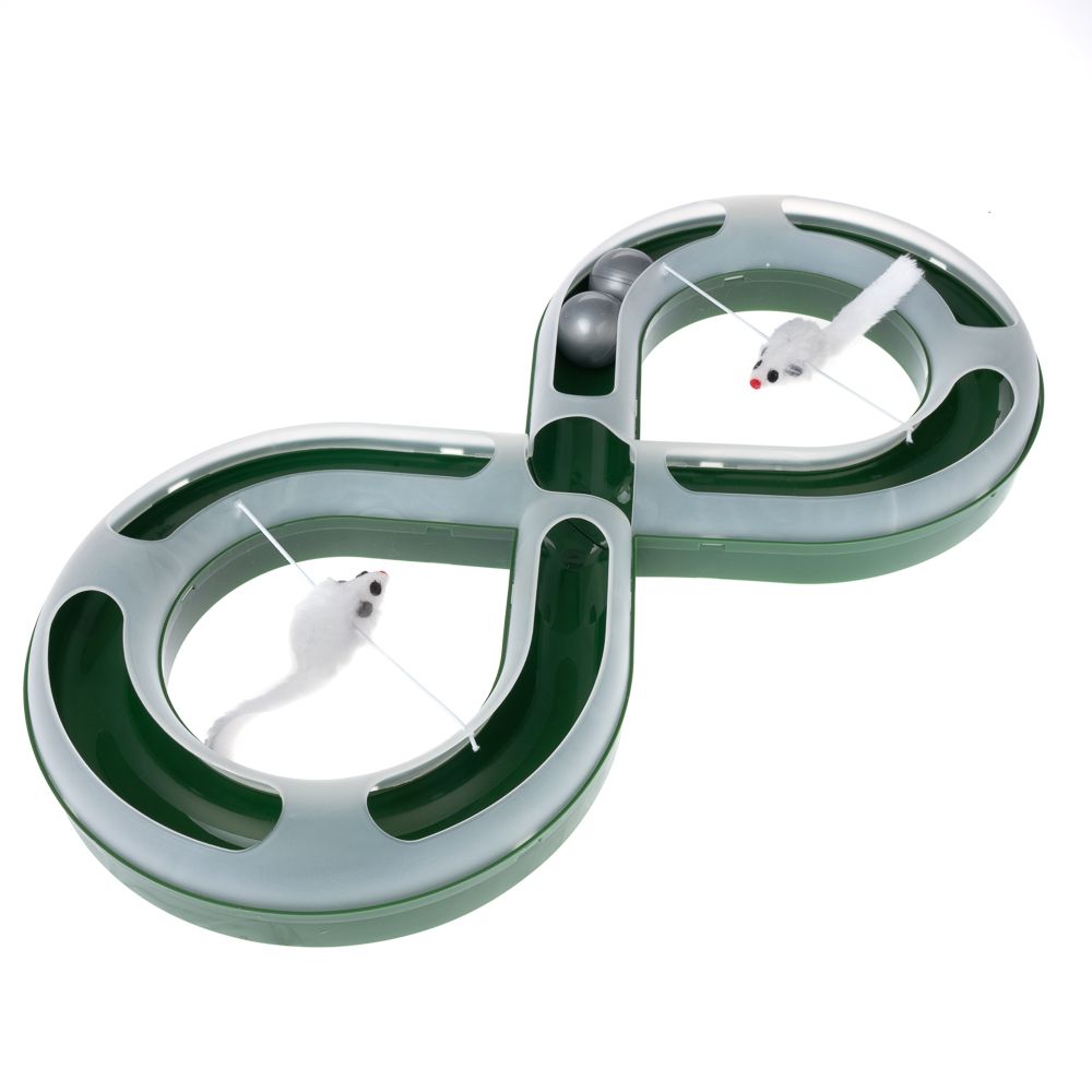 TIAKI Ball Track with Mice Cat Toy 1 Toy