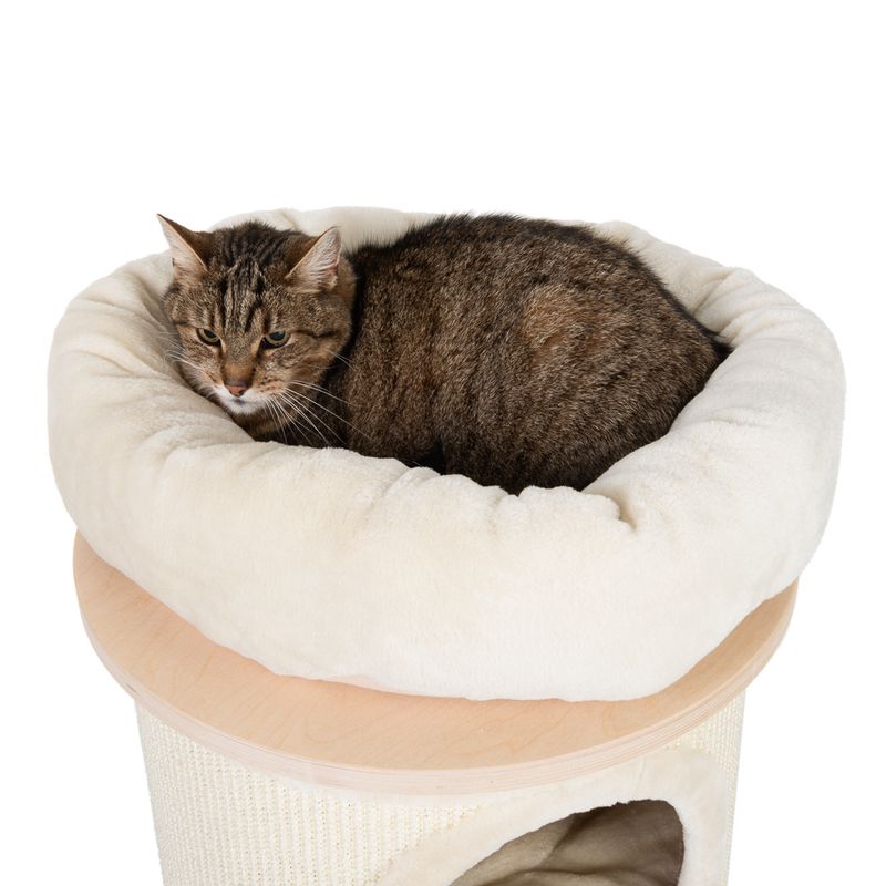 Natural Paradise Scratching Barrel - Sunflower Cream